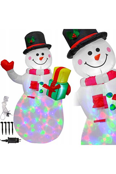 Other Inflatable SNOWMAN, LARGE, GLOWING, LED, 150cm