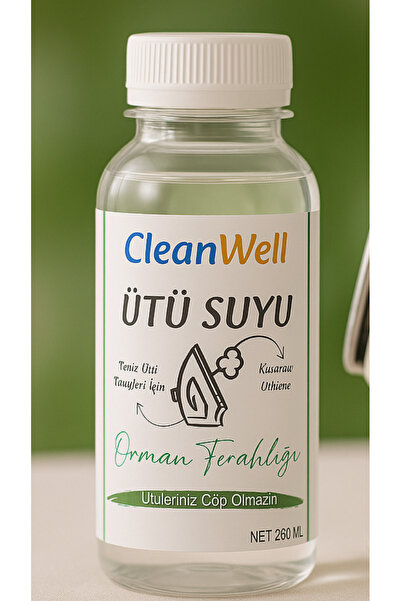 CleanWell Ütü Suyu Orman Ferahlığı (250 ml)