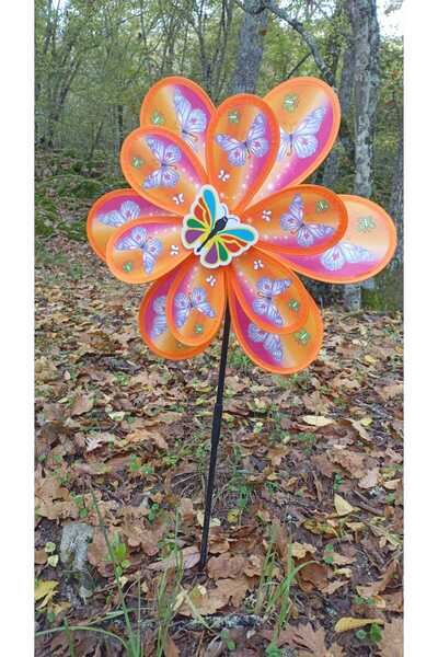 Umut Büyük Boy Rüzgar Gülü - Sevimli Kelebek Temalı Rüzgar Gülü Mat ve canlı ...