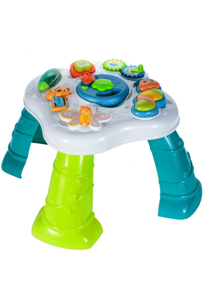 MalPlay Masuta interactiva cu sunete si lumini Learning Table Green