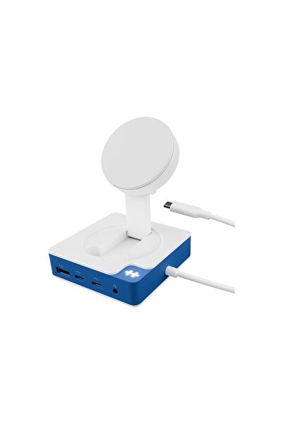Other Hyper HyperDrive Flex MagCharge USB-C Hub, Blue | Hyper