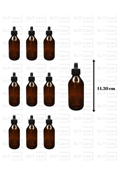 125 MM DOLUMU KOLAY, GENİŞ AĞIZLI DAMLALIKLI ŞİŞE (10 ADET)