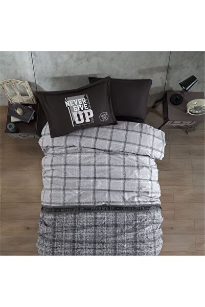 Vertigo Single Duvet Cover Set, 100% Cotton Duvet Cover Set, Teen Duvet Cover Set,