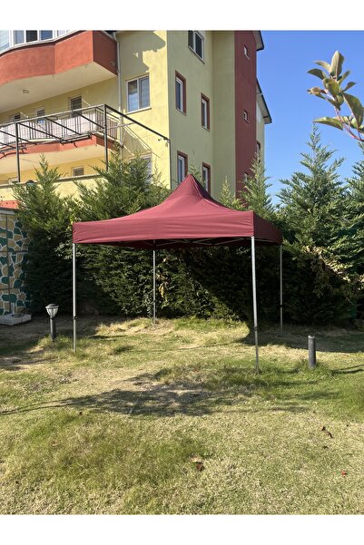 HİLAL ŞEMSİYE 3x3 GAZEBO ÇADIR BORDO