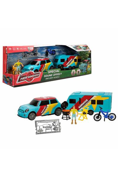 Sunman Sesli ve Işıklı Figürlü Karavan Oyun Seti