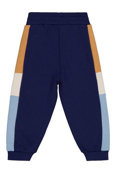 Civil Boys بنطال رياضي ديناصور للأعمار من 2 إلى 5 سنوات - أزرق داكن للأعمار م...