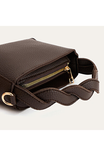 Mudo Shoulder Bag with Knitted Strap