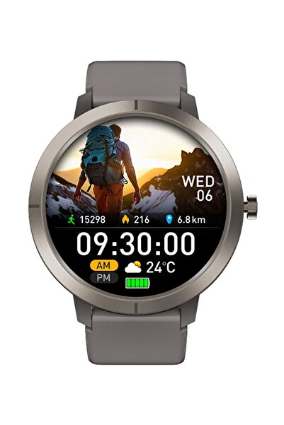 Spovan Atlasphere Pro Dahili GPS AMOLED Ekran 5ATM Sesli Görüşme Akıllı Saat