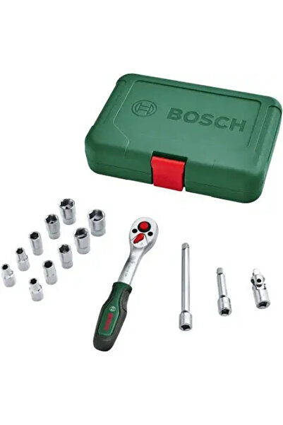 Bosch Cırcırlı Lokma Anahtar Seti 1/4'' 14 Parça 1600A02BY0