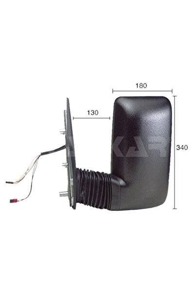 Alkar Oglinda Exterioara Stanga Iveco Daily 3 Caroserie/Daily 3 Platou / Sasiu