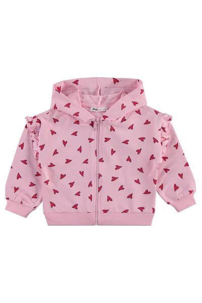 Civil Girls طقم رياضي للأطفال من مطبوع قطع - لون وردي للأعمار من 2-3 سنوات