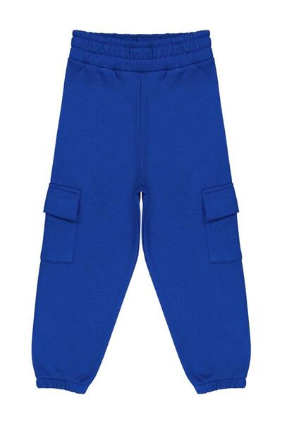 Civil Boys Cargo Pocket Pack of Sweatpants for Ages 6-9 - Blue 9-10 Years Old
