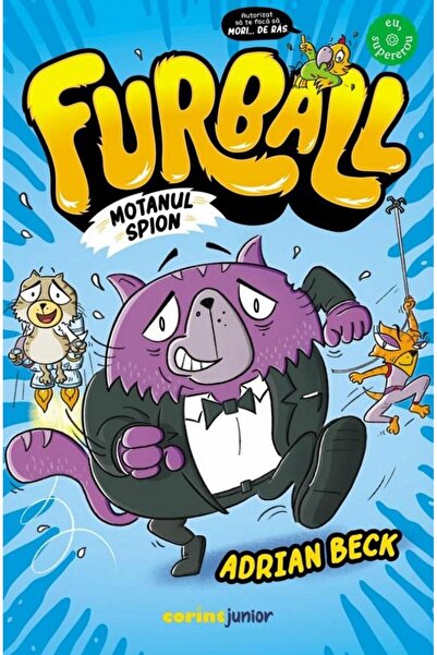 Editura Corint Junior Furball. Motanul spion, Adrian Beck