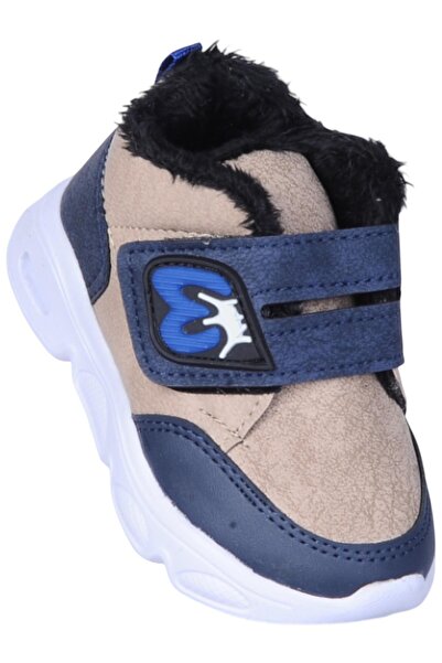 Skuaıter 7600 Laci Bebe Velcro Μπότες από γούνα για αγόρια