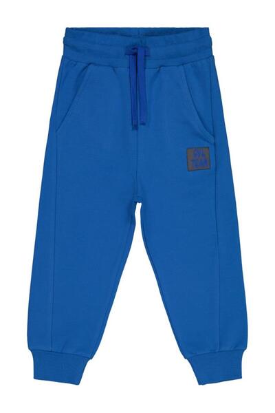 Civil Boys بنطال رياضي للأطفال من عمر 2-5 سنوات مع علامة فريق Cvl - أزرق للأع...