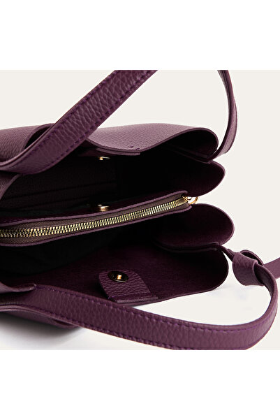 Mudo Leather Look Shoulder Bag