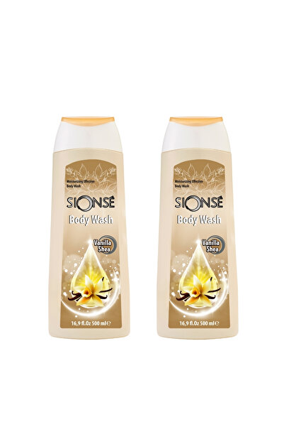 Sio Gel de dus Sionse Vanilla & Shea 500ml x 2 buc.
