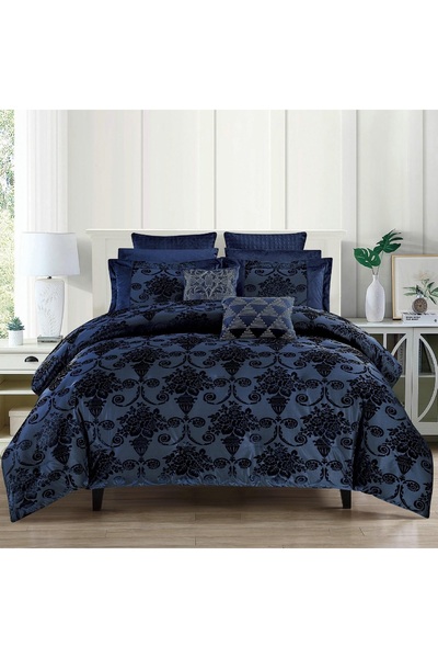 Alhabib bedding Queen size winter bedspread, white microfiber, fits a 150x200 cm bed, 4 pieces