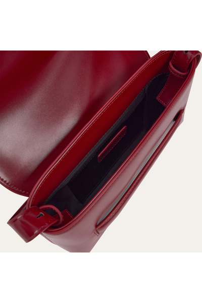 Mudo Front Closure Shoulder Bag