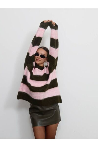 DONNA LISSA Kadın Yumuşacık İpek Triko Oversize Takım