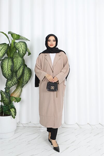 NİSUM MODA κοτλέ Μακρύ παλτό