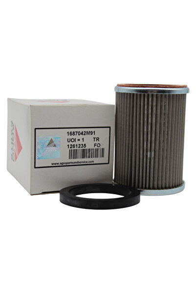 AGCO PARTS Massey Ferguson 1687042M91 Hidrolik Yağ Filtresi – Orijinal MF 540...