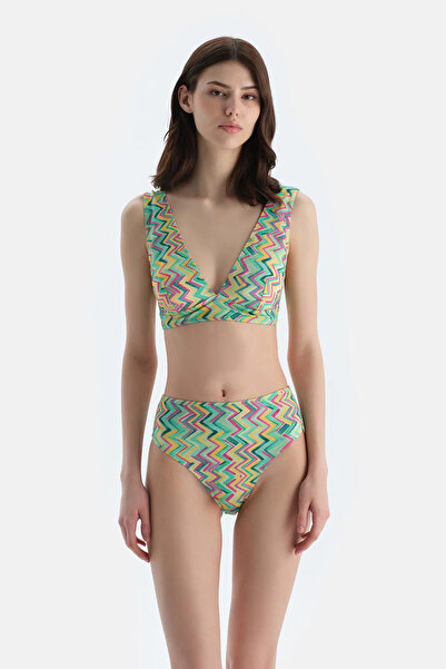 Dagi Multicolor High Waist Bikini Bottom