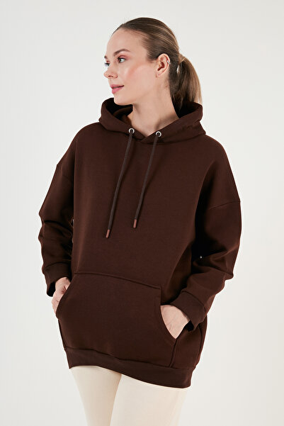 Lela Regular Fit Cotton με κουκούλα Collar επένδυση fleece Winter Pack of 2 Sweat SWEAT 5863854S2