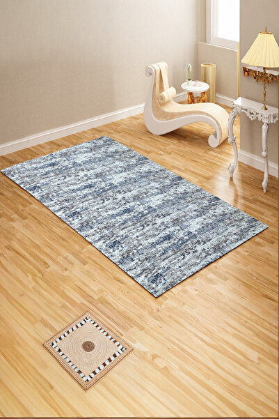 Sofline Kaymaz Taban Lastikli Halı Örtüsü 6m2 - Yıkanabilir Süngersiz Kadife ...