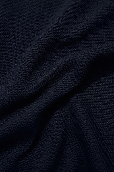 W Collection Dark Blue Crew Neck T-Shirt