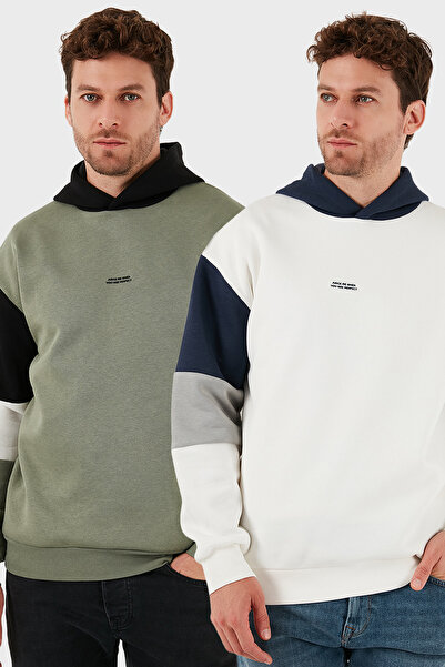 Buratti Bumbac croi relaxat cu glugă Moale cu păr în interiorul ș cu căptușea...