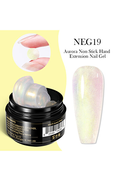 Born Pretty Aurora Non Stick Hand Extension Gel/Kuzey Işıltısı Hamur Jel(NEG1...