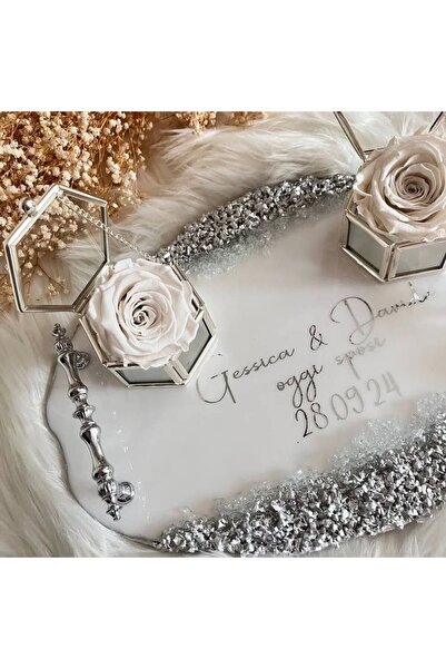 elimersacraft el yapımı söz nişan tepsisi ,isim yazılı tepsi,özel tasarım niş...