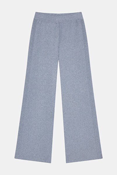 W Collection Anthracite Melange Knitwear Trousers