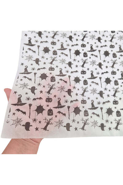 Papette Set of 100 pieces HALLOWEEN tissue paper Model 8