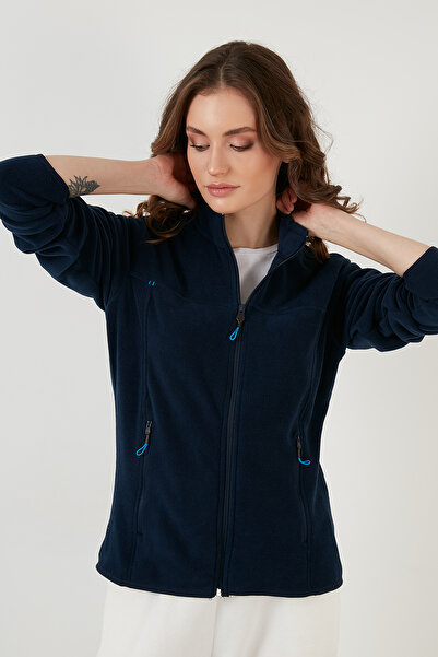 Lela εφαρμοστό Ζακέτα με φερμουάρ που δεν συρρικνώνεται, με τσέπες, πακέτο 2'li Polar POLAR 590