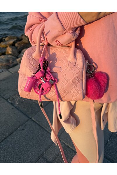 Sujewelleryy Pink Gym Charm