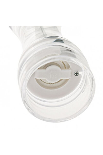 OEM Transparent salt and pepper grinder, 5 x 16 cm, Plastic