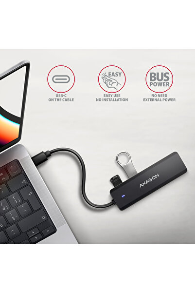 Other AXAGON Travel four-port USB-C 5Gbps hub | HUE-C1C