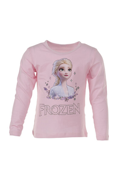 DUCA Fluffy Tutu Skirt and Snow Queen Printed Long Sleeve Blouse-2 Pcs Set