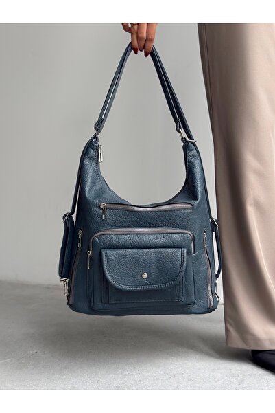 KIRASE NOU MODEL CU CAPAC PIELE MOALE DE CALITATE, GEANTĂ DE SPATE ȘI GEANTĂ DE UMăr DE DIMENSIUNE MARE CU MULTIPLE COMPARTIMENTE