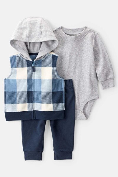Carter's Erkek Bebek Yelekli Set 1T475310
