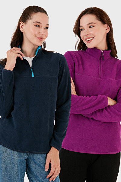 Lela slim fit Pachet de 2 fleece cu textura moale, anti-pilling, fără pilling POLAR 5907000S2