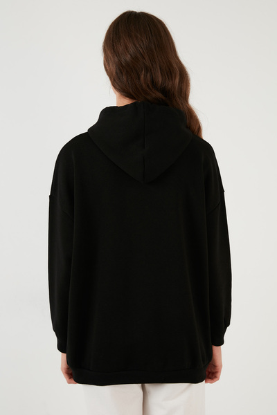 Lela Regular Fit Cotton με κουκούλα Collar επένδυση fleece Winter Pack of 2 Sweat SWEAT 5863854S2