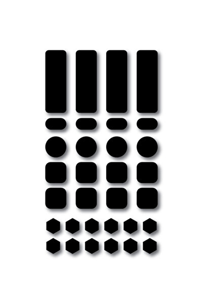 silabor 0.4 mm Klavye Tape Kaymaz Bant Sticker Tüm Modeller İçin Uygun Oyuncu...