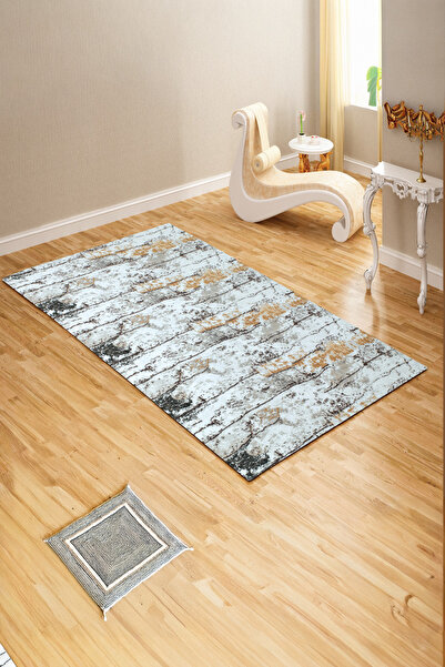 Sofline غطاء سجاد مطاطي غير قابل للانزلاق 6 متر مربع - قابل للغسل بدون إسفنج ...