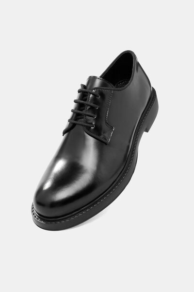 W Collection SİYAH DERİ AYAKKABI