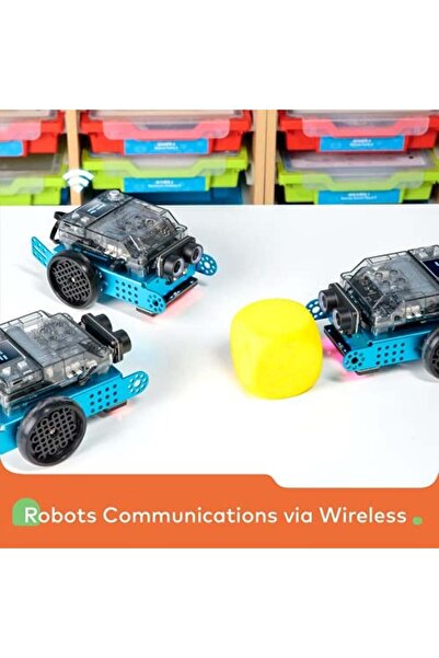 MakeBlock مجموعة روبوتات mBot Neo القابلة للبرمجة والتحكم عن بعد بتقنية WiFi