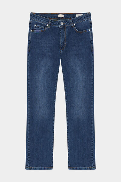 W Collection Indigo Stone Detail Jean Pants