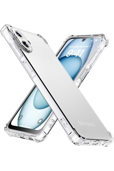bestcase Husă simplă antișoc pentru Samsung Galaxy A07 4G, transparentă
